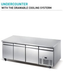 Meja Pendingin Stainless Front Breathing 32N 1880x750x800mm