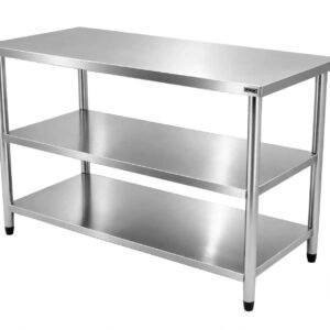 Prep Table Stainless Full 304 - Meja Dapur Stainless Anti Karat