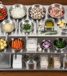 Prep Table Stainless Steel 3 Tingkat