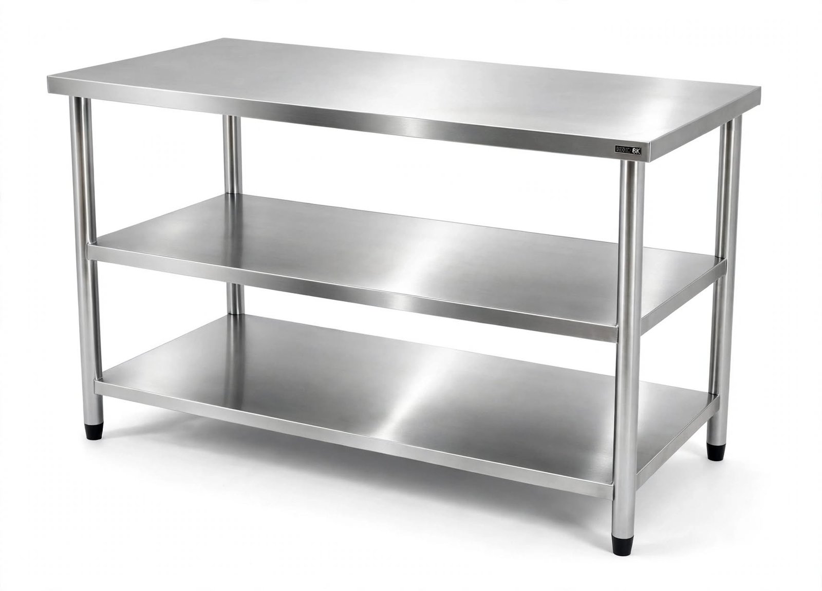 WMS Prep Table Stainless Steel 3 Susun - Work Table Dapur Anti Karat WMS Prep Table Stainless Steel 3 Susun - Work Table Dapur Anti Karat