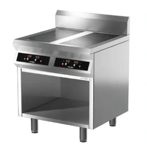 Kompor Induksi 4 Hob Free Standing I4H-CB2.6 | Induction 4 Tungku dengan Cabinet 750x750mm - 220V 1 Phase