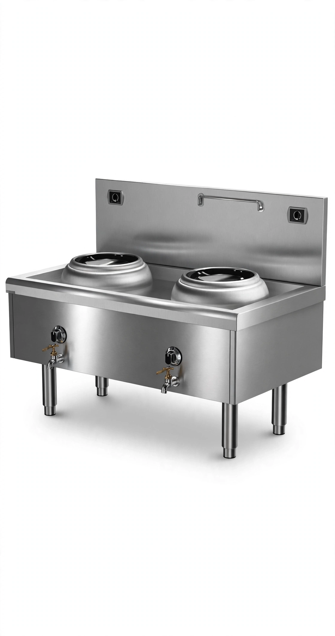 induction_wok_studio_1 Kompor Wok Induksi Double IW2-08 16000 Watt | Induction Double Wok 400mm Depth 165mm Free Standing 1500mm