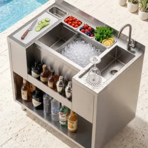 pabrik bar station stainless
