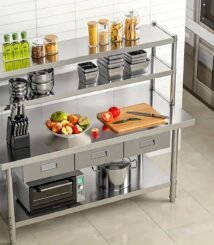 meja dapur catering
