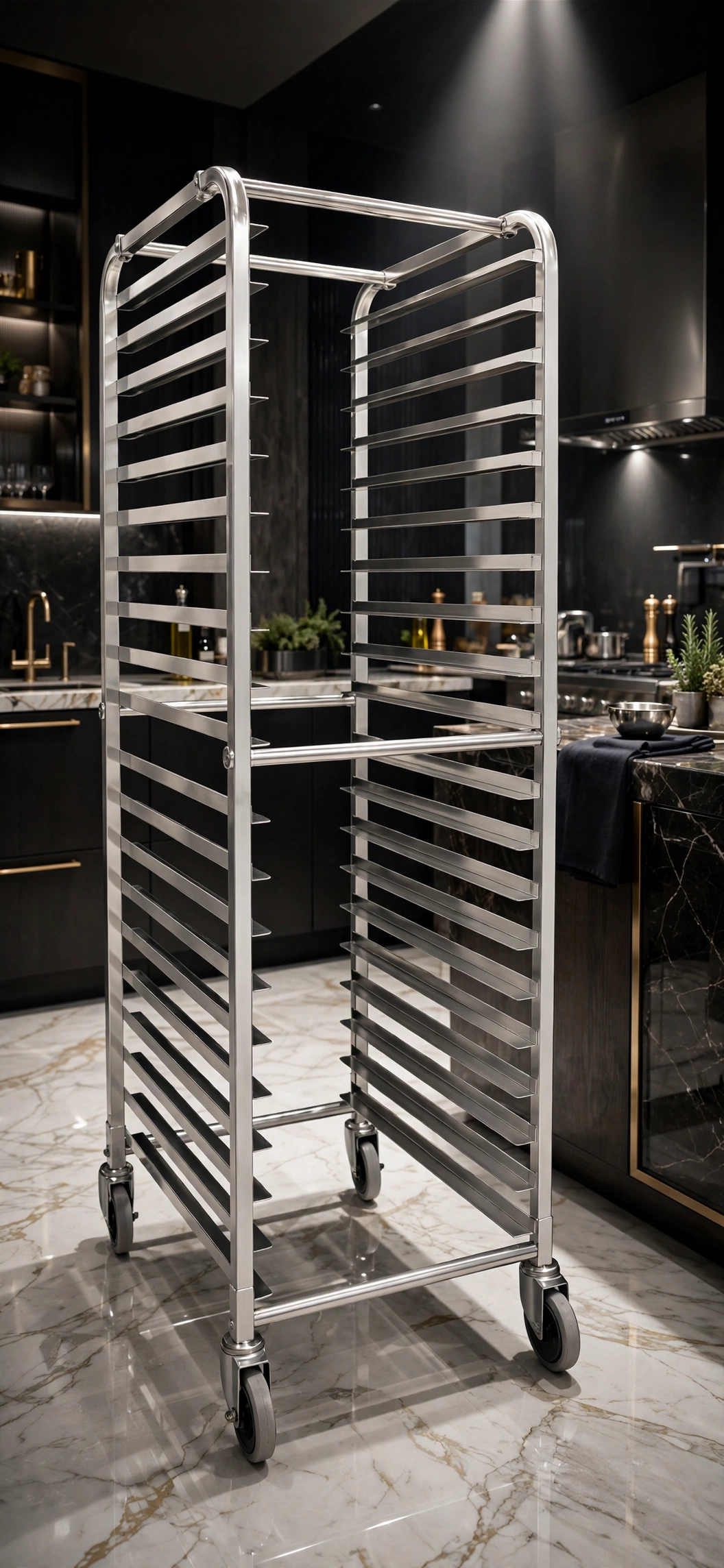 Gastronorm Trolley Stainless Untuk Catering & Bakery Gastronorm Trolley Stainless Untuk Catering & Bakery