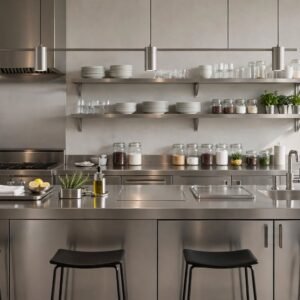 Harga kitchen set stainless per meter,
