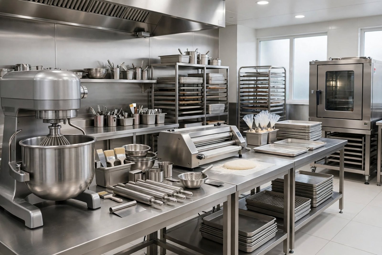 stainless_bakery_production_line kitchen equipment stainless custom untuk bakery,