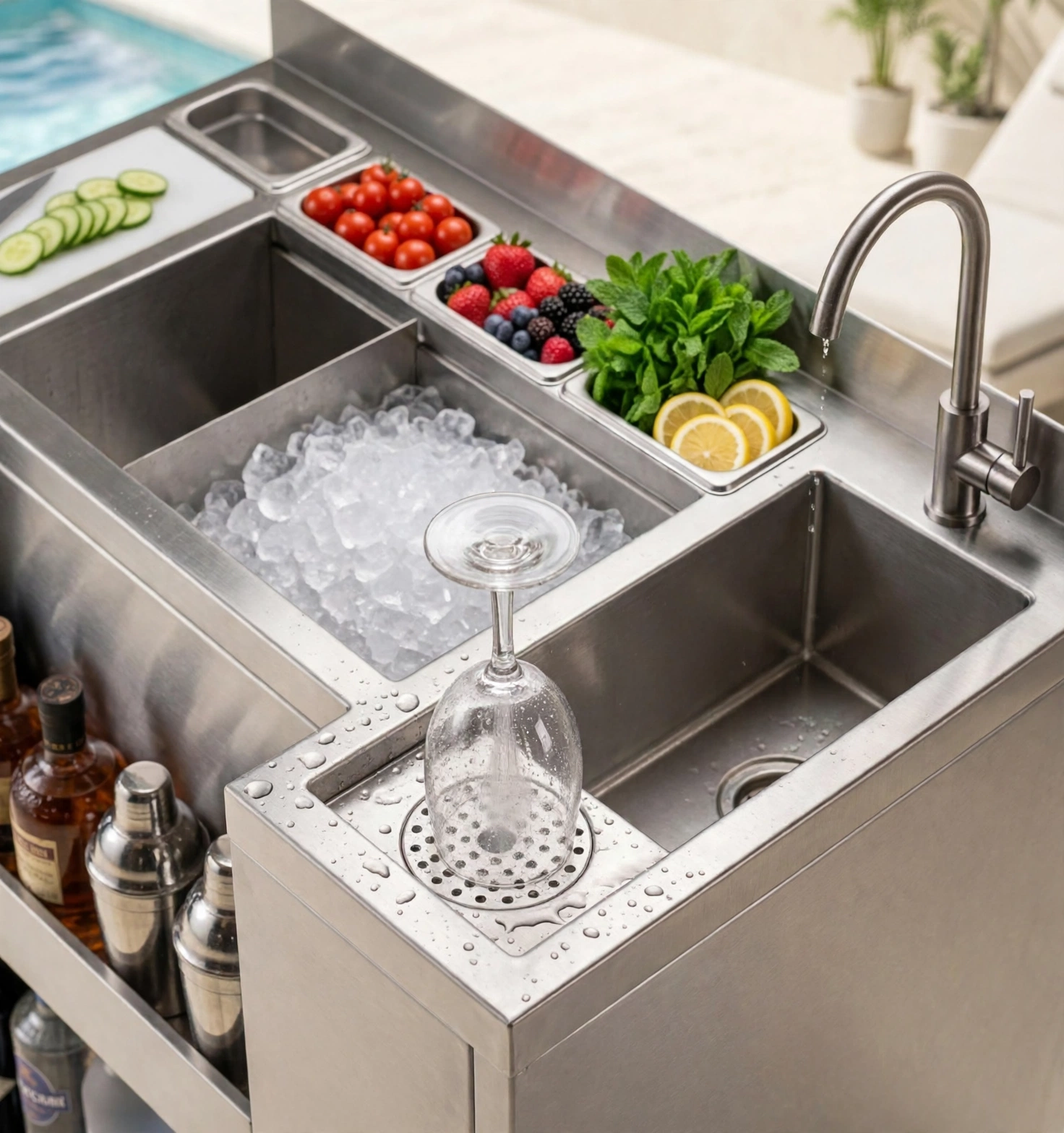 stainless_bar_cocktail_station_custom jual bar station Jakarta