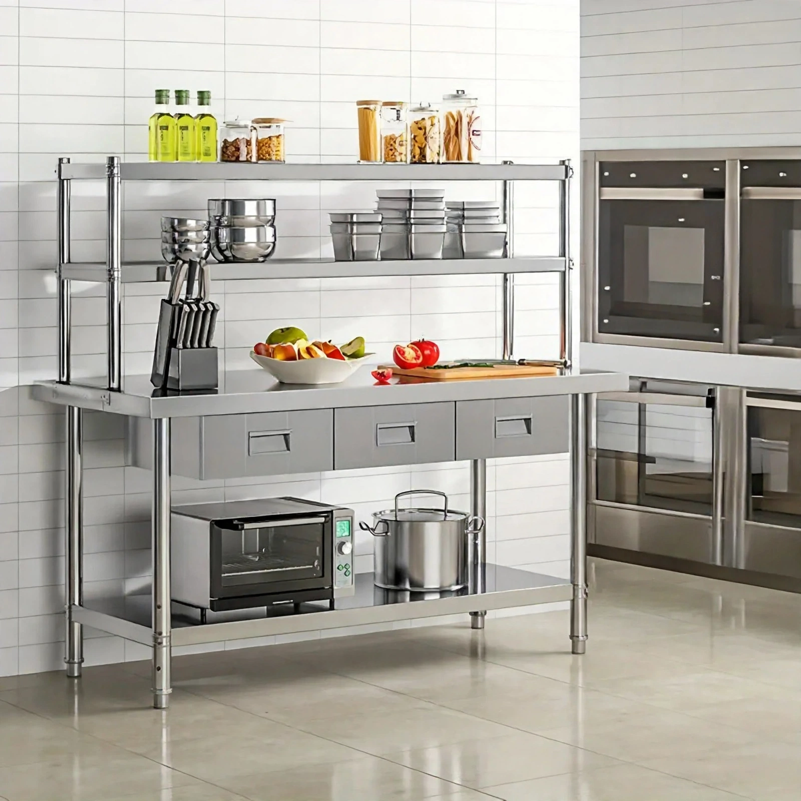 meja kerja dapur stainless meja kerja dapur stainless