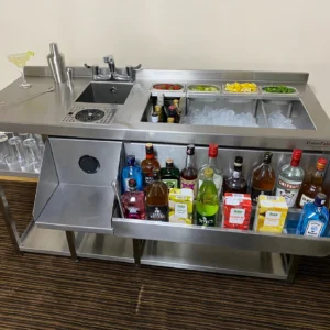 bar station stainless custom