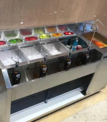 bar station dengan sink