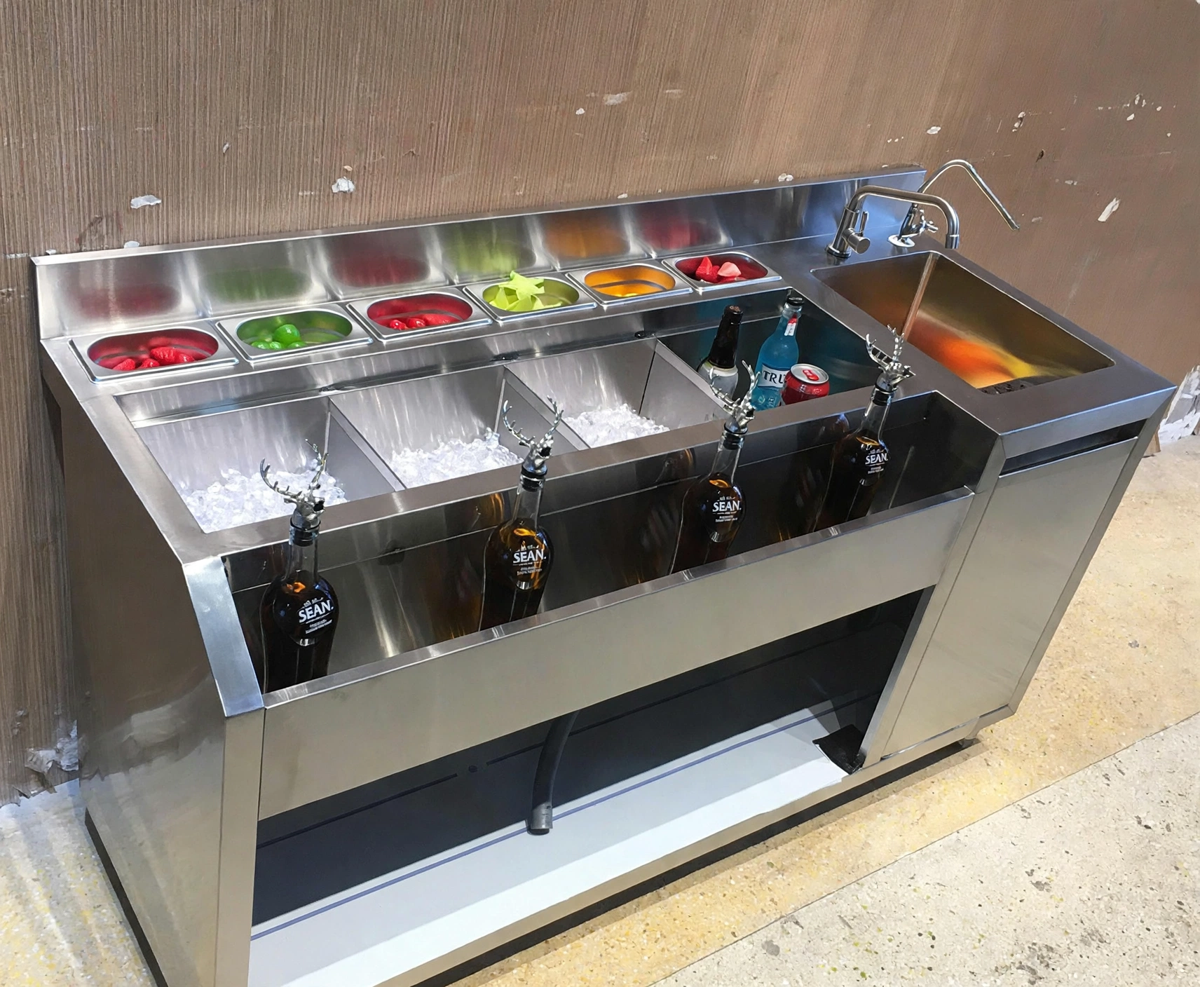 stainless_steel_bar_custom_with_sink bar station dengan sink