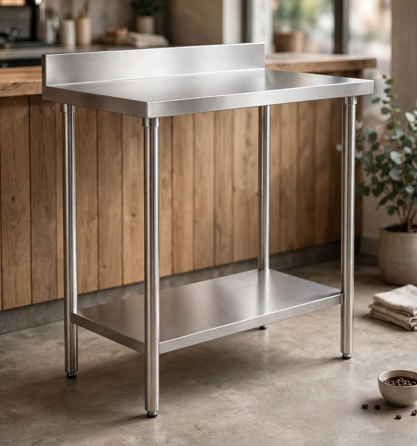stainless_steel_bar_table_kitchen jual meja stainless steel custom untuk dapur hotel