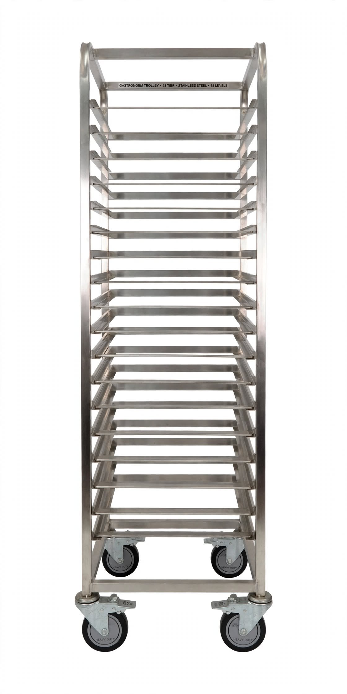 stainless_steel_gastronorm_trolley Rak Gastronorm Trolley Custom 12-30 Tier - Harga Pabrik WMS Kitchen Pro