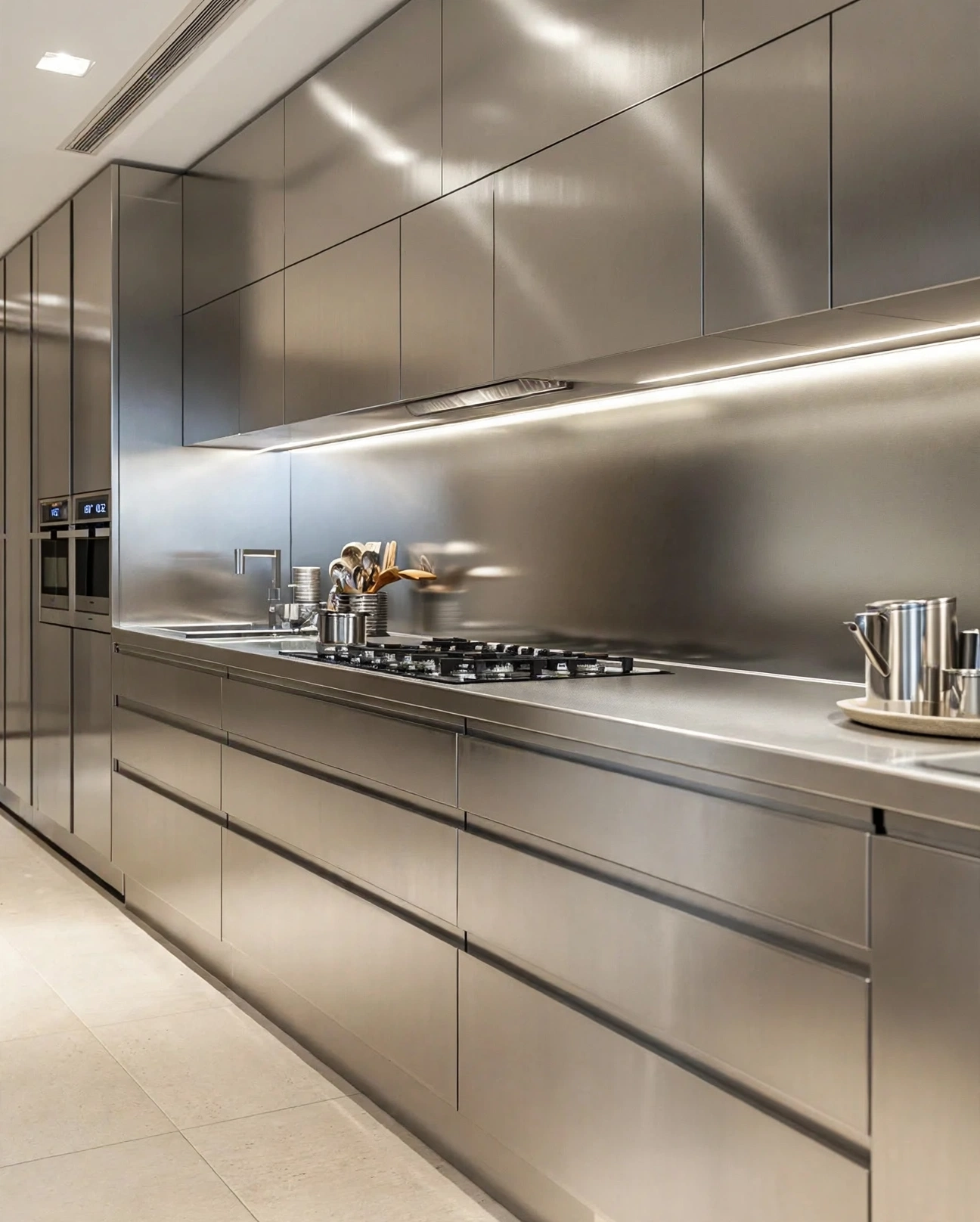 custom kitchen set stainless untuk dapur rumah mewah dan rumah pejabat custom kitchen set stainless untuk dapur rumah mewah dan rumah pejabat