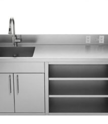 PROMO Single Sink Cabinet Murah Untuk UMKM - Meja Sink 1 Bak Lengkap