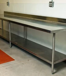 meja stainless panjang ukuran 2 meter