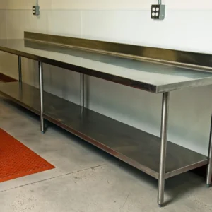 meja stainless panjang ukuran 2 meter