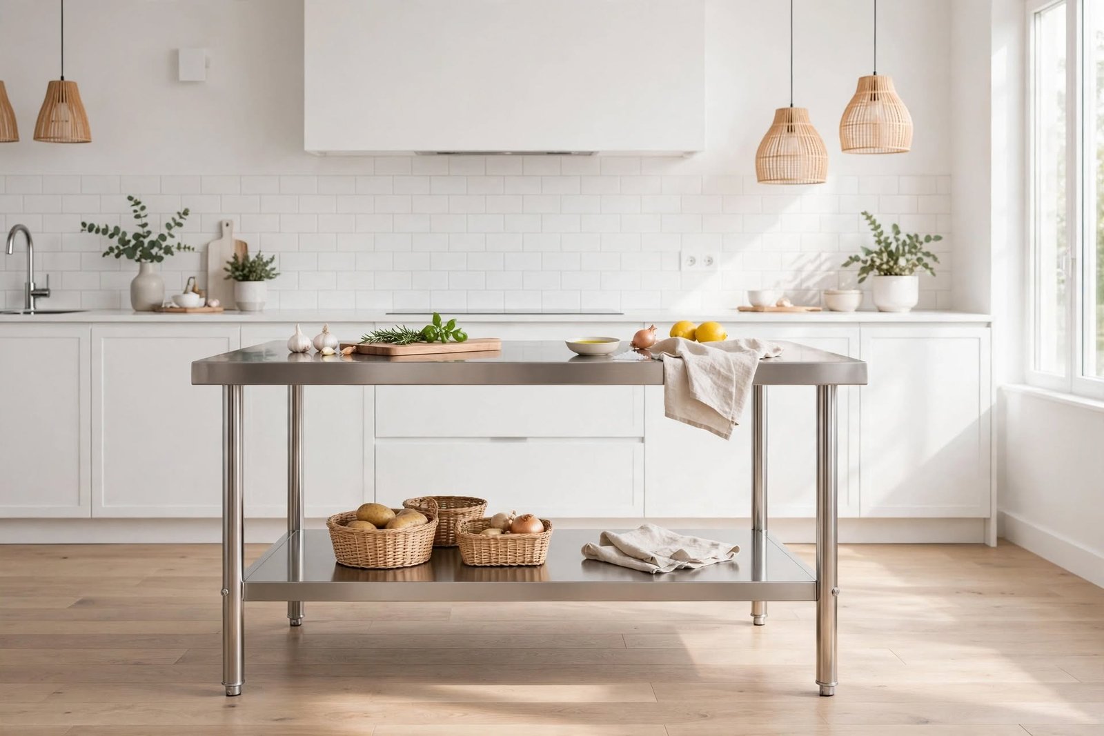 stainless_steel_table_kitchen meja stainless 150cm,