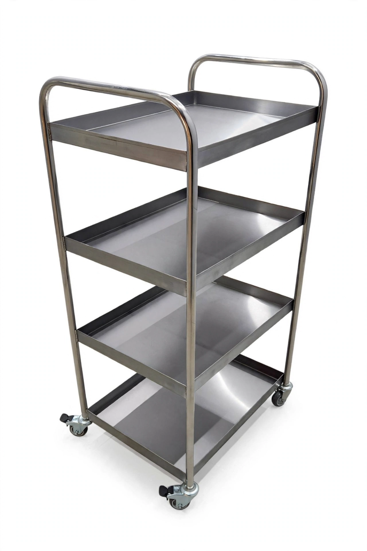 Troli Makanan 4 Tingkat Stainless - Trolley Hotel 4 Susun Kapasitas Besar Troli Makanan 4 Tingkat Stainless - Trolley Hotel 4 Susun Kapasitas Besar