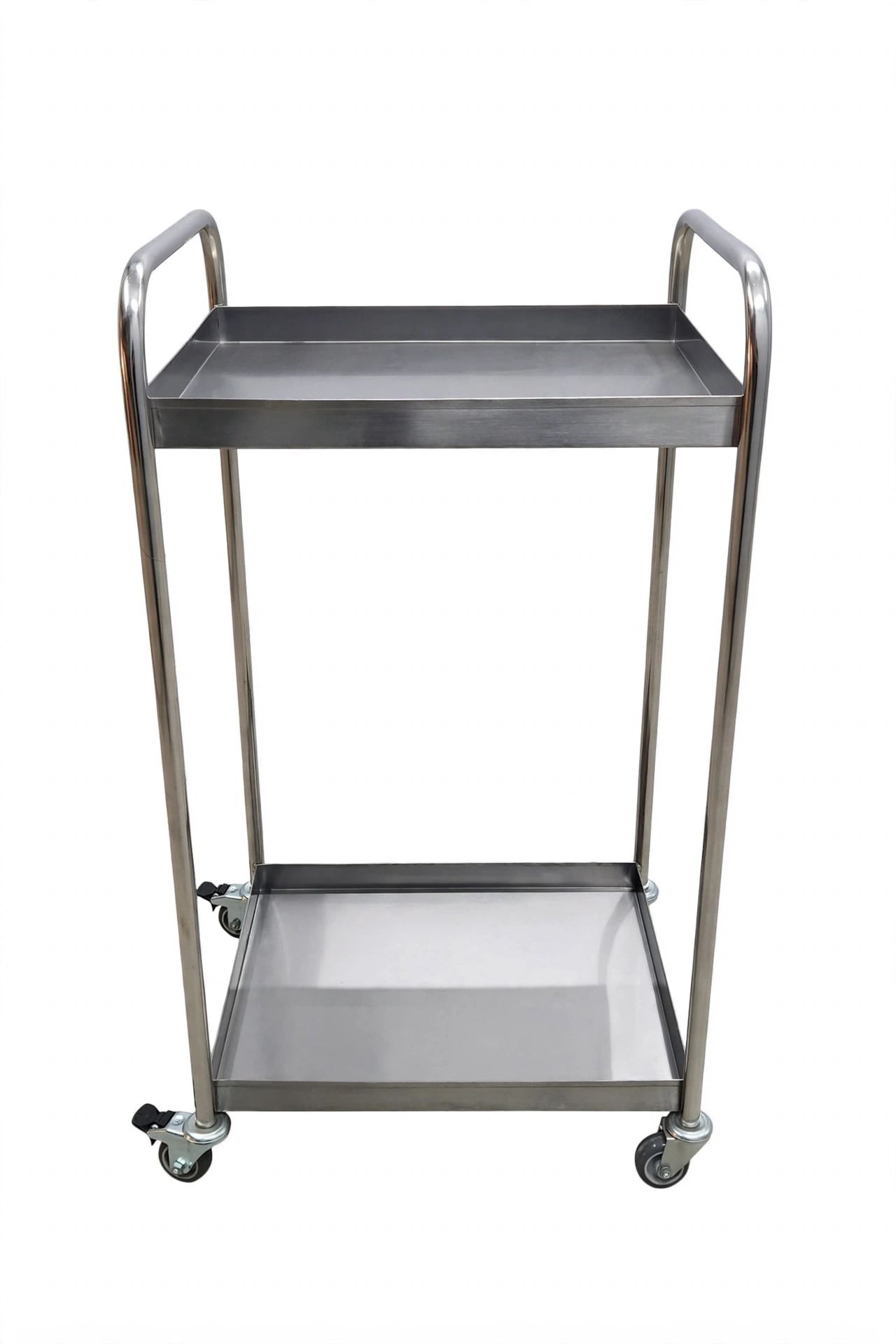 Trolley Stainless 2 Shelf - Troli Kopi Kue Cafe - Kitchen Serving Trolley Trolley Stainless 2 Shelf - Troli Kopi Kue Cafe - Kitchen Serving Trolley