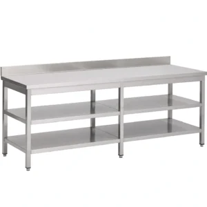 meja stainless 3 susun untuk dapur restoran dan catering