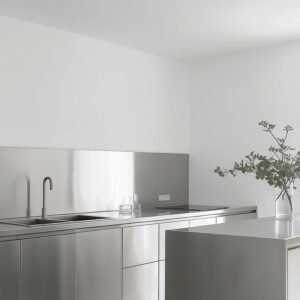 custom kitchen equipment stainless steel untuk kantor dan apartemen