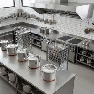 pembuatan central kitchen stainless custom