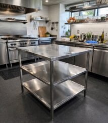 supplier meja stainless