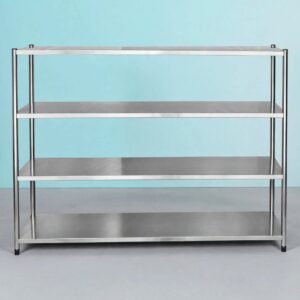Wajib Punya Cafe! Rak Penyimpanan Stainless Heavy Duty - Rak Dapur Profesional