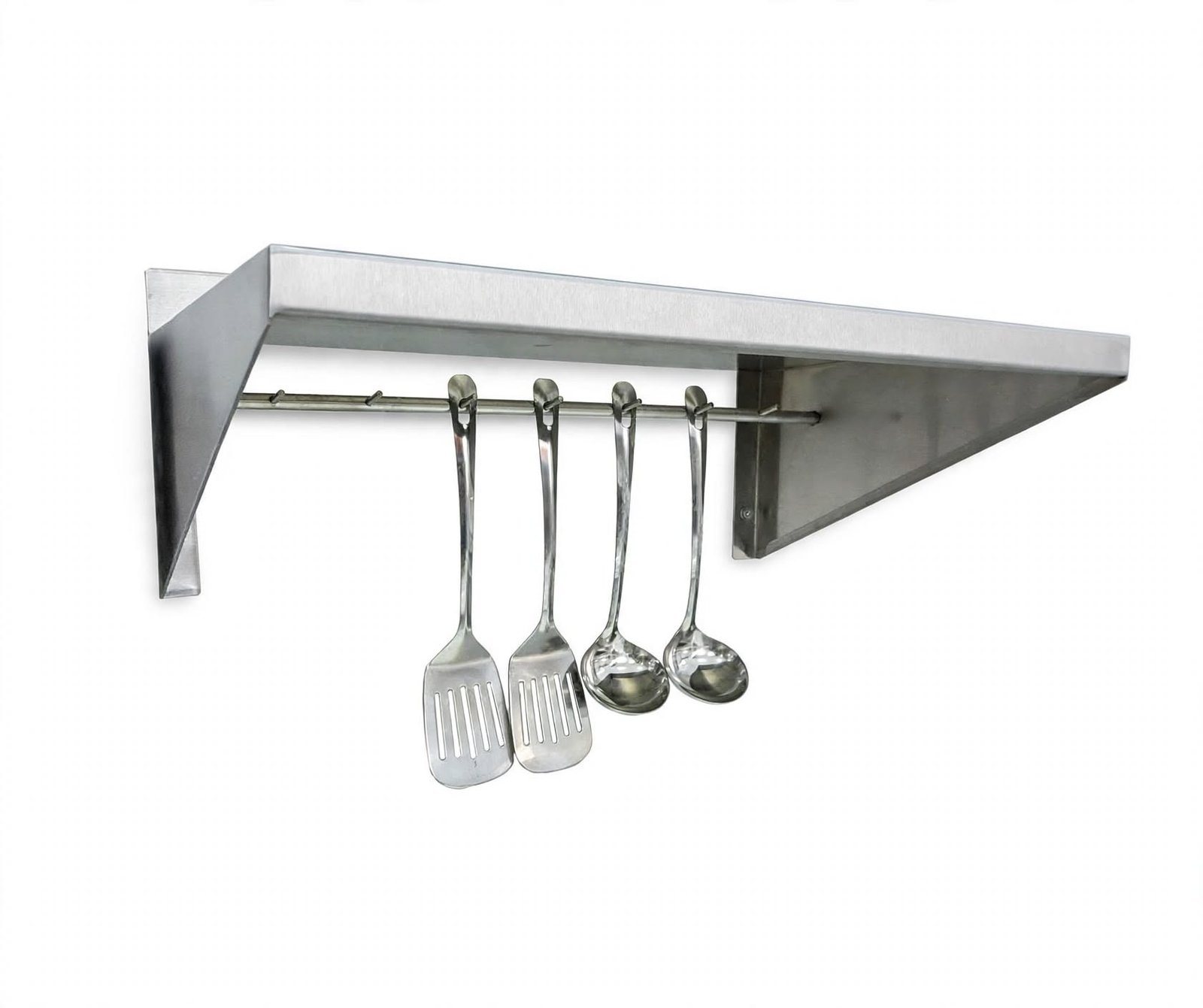 Rak Gantungan Spatula & Ladle Stainless - Wall Shelf Dapur Profesional Rak Gantungan Spatula & Ladle Stainless - Wall Shelf Dapur Profesional