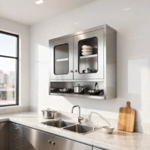 Kitchen Cabinet Stainless - Untuk Pantry Kantor & Dapur Villa