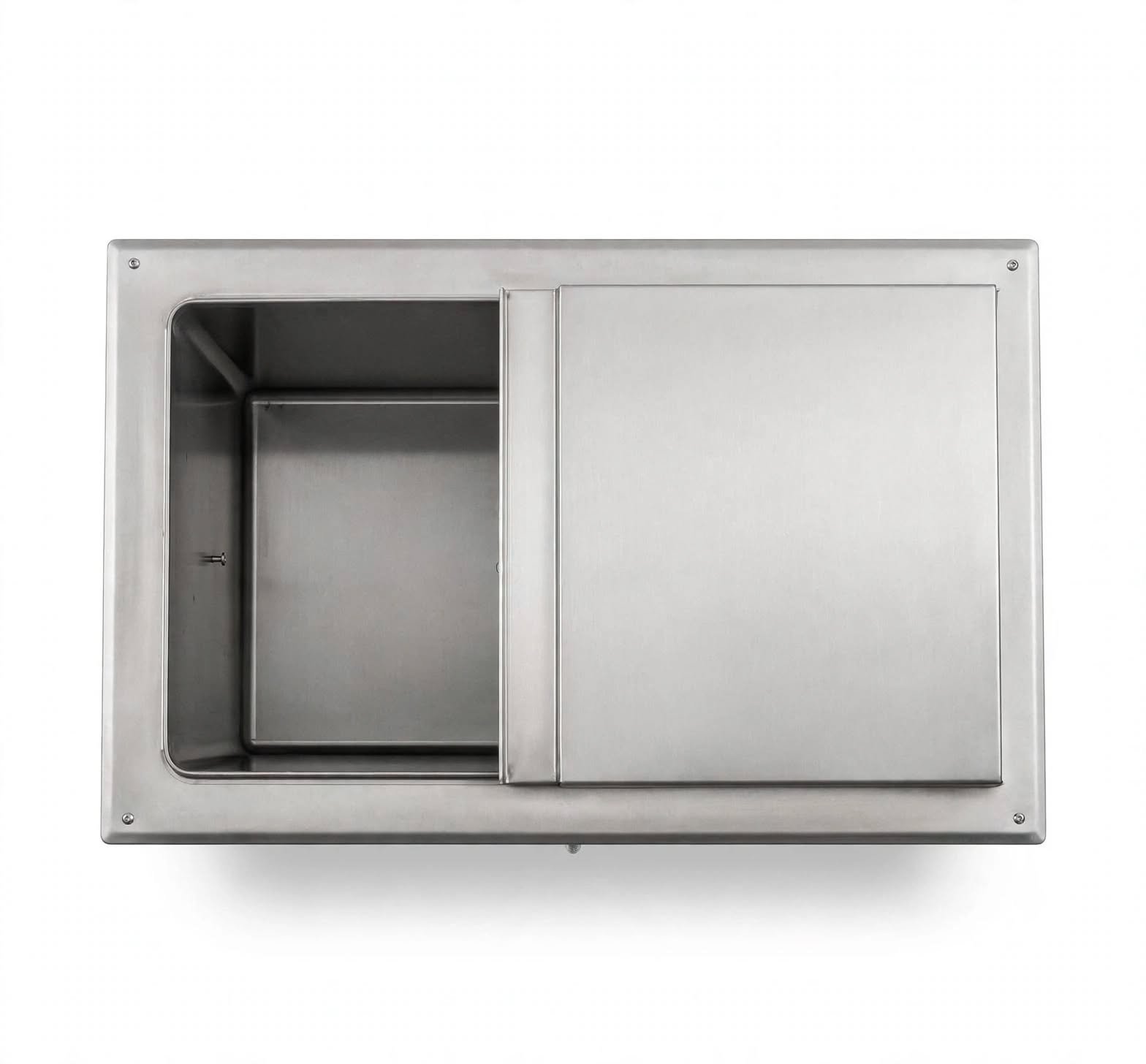 wadah es batu tanam meja bar custom stainless wadah es batu tanam meja bar custom stainless