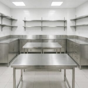 kitchen stainless commercial