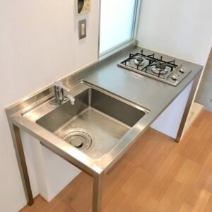 kitchen set stainless island Jepang