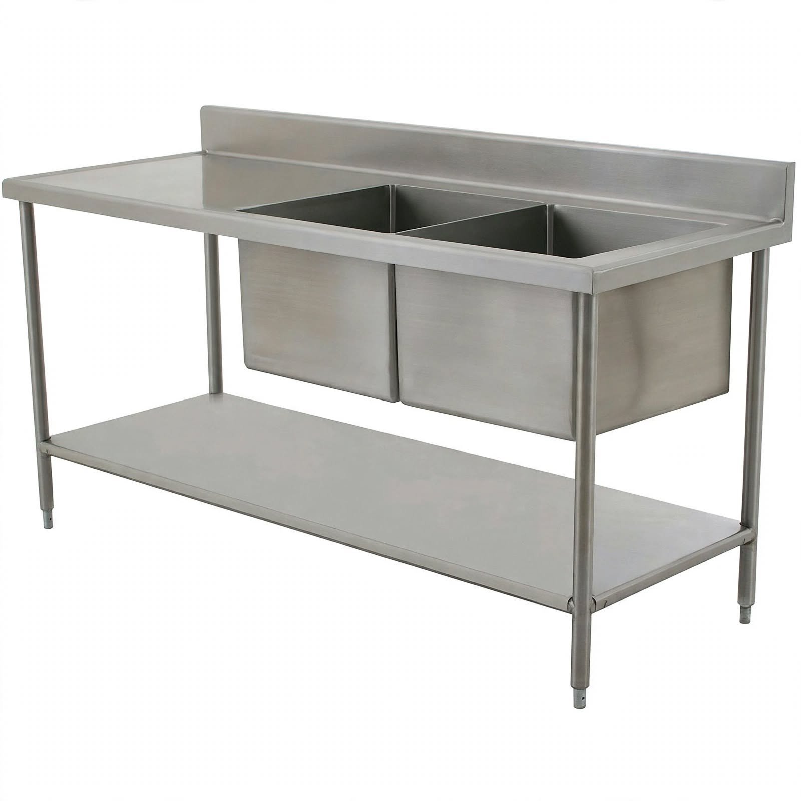 meja wastafel stainless dengan rak bawah meja wastafel stainless dengan rak bawah
