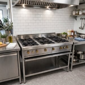 Kompor Stainless 6 Tungku Untuk Dapur Komersial