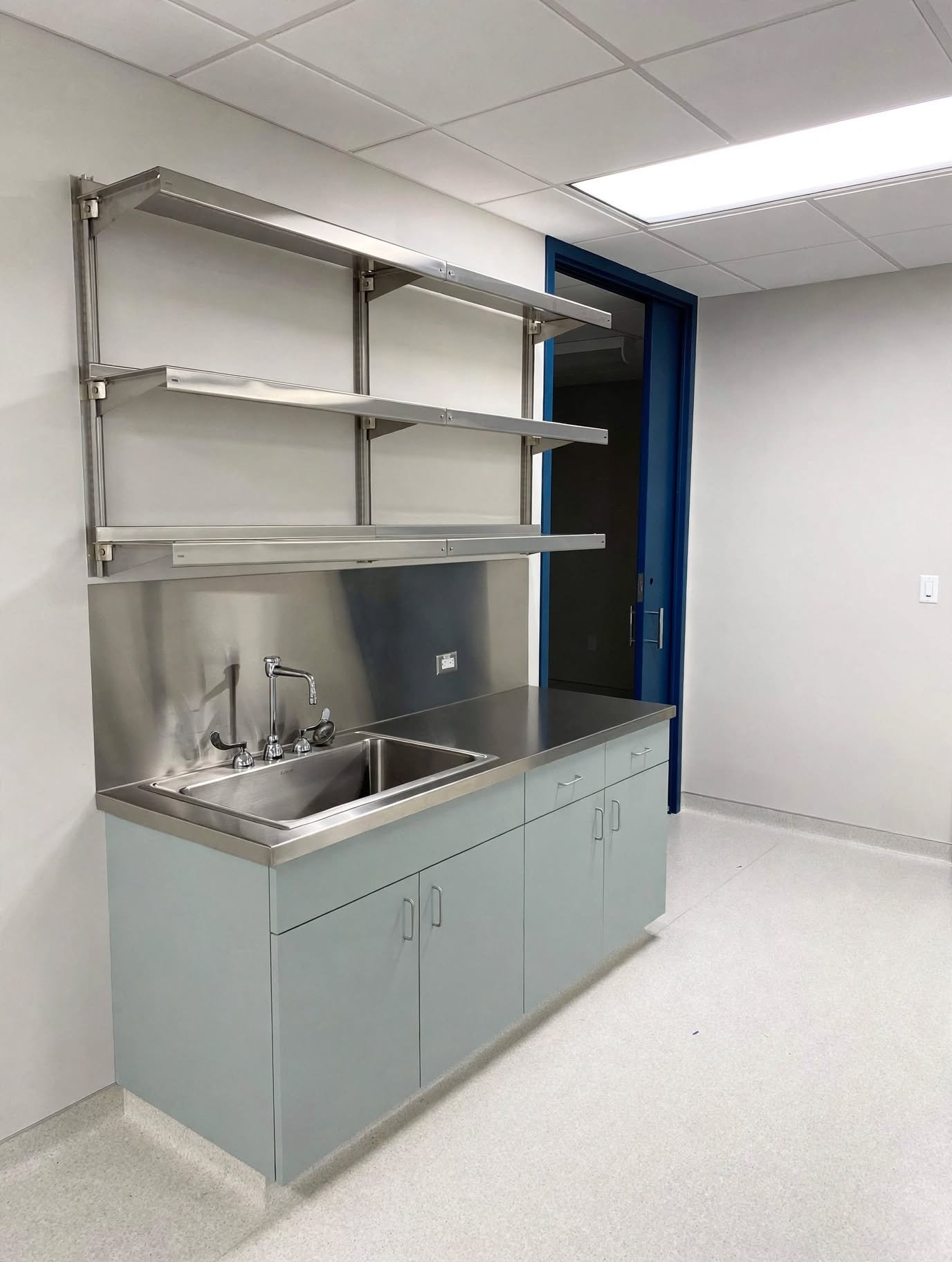 wall shelf dan counter top sink stainless custom, wall shelf dan counter top sink stainless custom,