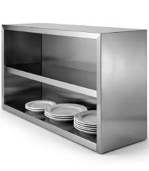 Wajib Punya Cafe! Rak Dinding Stainless Open - Rak Gantung Dapur Profesional
