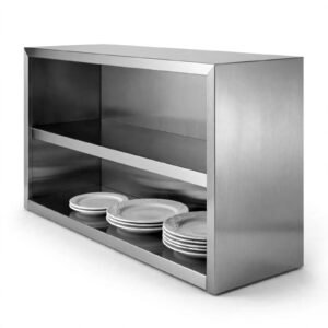 Wajib Punya Cafe! Rak Dinding Stainless Open - Rak Gantung Dapur Profesional