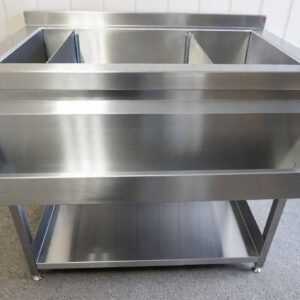 meja barista stainless