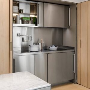 Kitchen Set Sultan! Compact Kitchen Stainless - Untuk Villa, Apartemen & Pantry Kantor