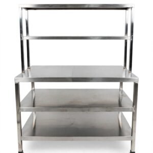 Jual Meja Stainless 5 Susun Custom Ukuran - Worktable Overshelf