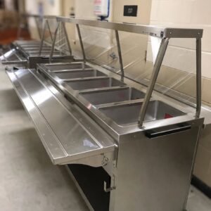 buffet line bain marie 5 gn pan