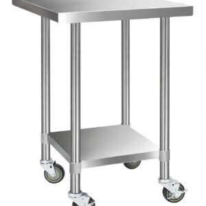 jual custom mobile table stainless 40x40cm