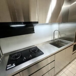 meja kompor kitchen set stainless