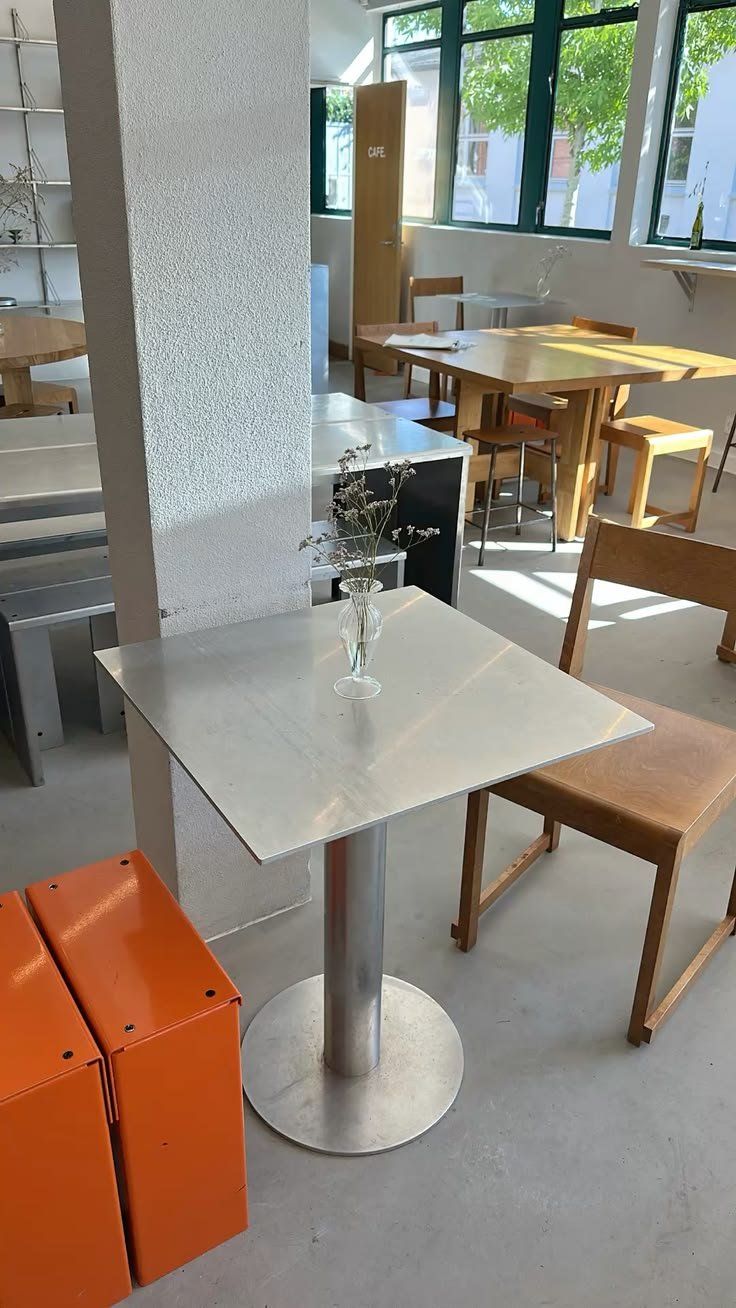 Jual Meja Cafe Stainless Kaki Bulat untuk Coffee Shop Jual Meja Cafe Stainless Kaki Bulat untuk Coffee Shop