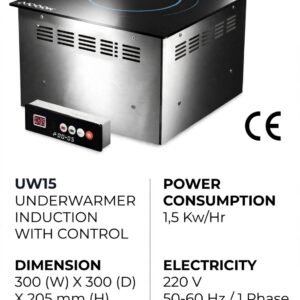 jual Kompor Induksi Listrik Underwarmer dengan Remote Control