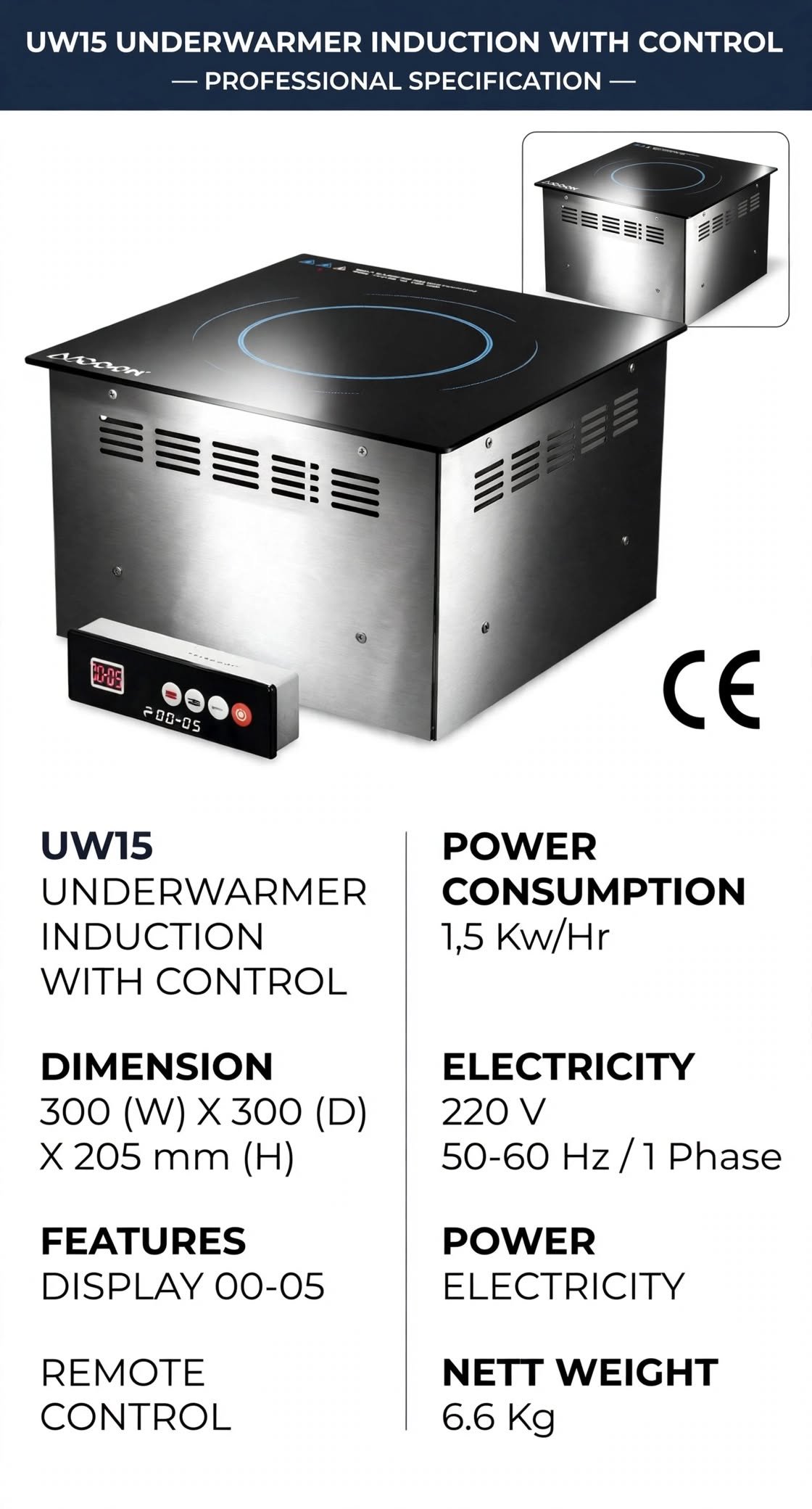 jual Kompor Induksi Listrik Underwarmer dengan Remote Control jual Kompor Induksi Listrik Underwarmer dengan Remote Control