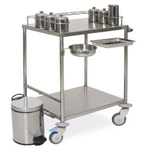 jual troli medis stainless custom untuk rumah sakit